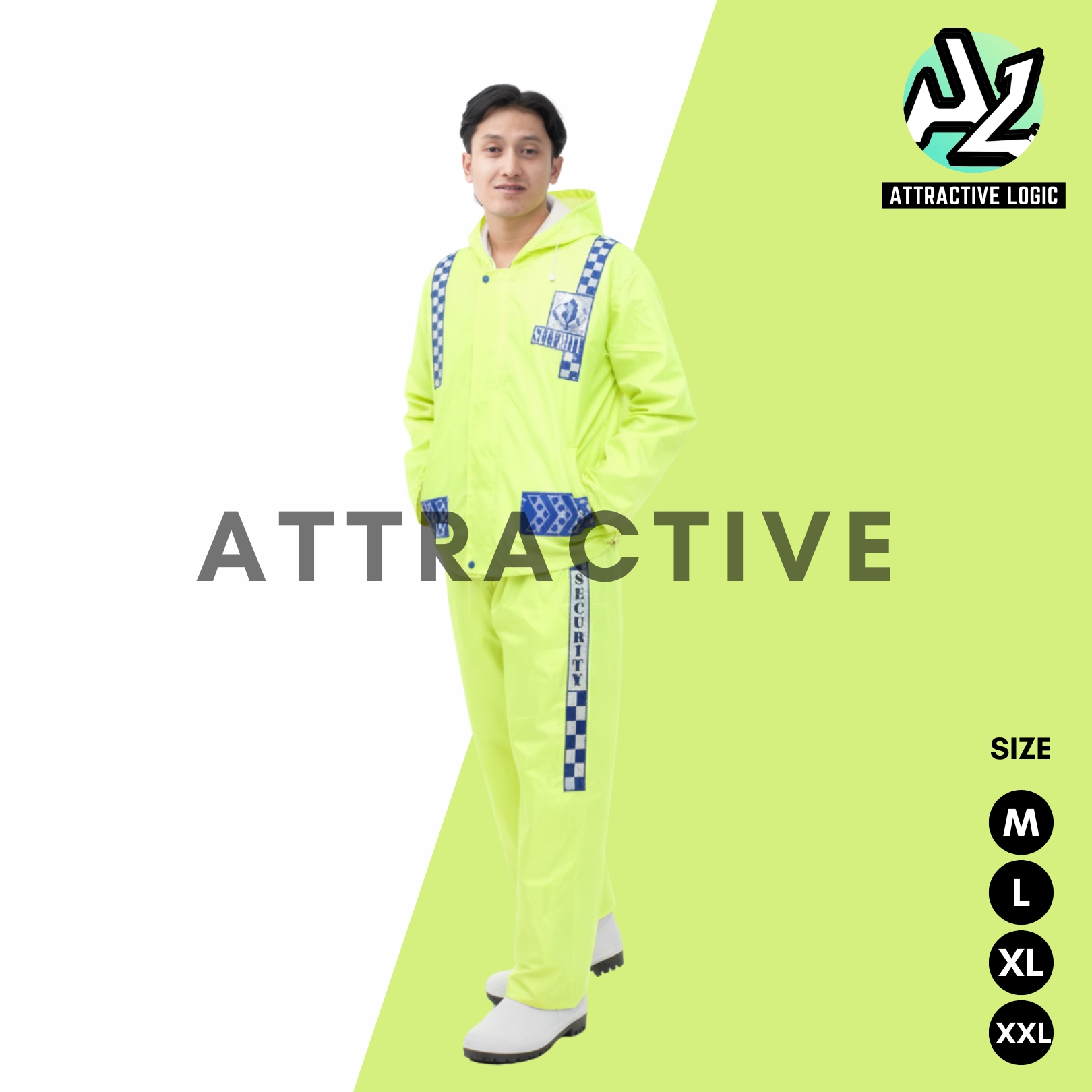 JAS HUJAN SECURITY RAINCOAT SATPAM POLISI POLRI ANTI AIR